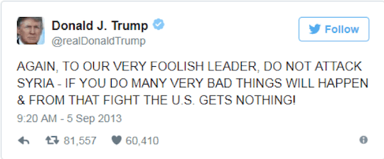 Trump    tweet