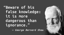 Ignorance is Far less Dangerous than False Knowledge