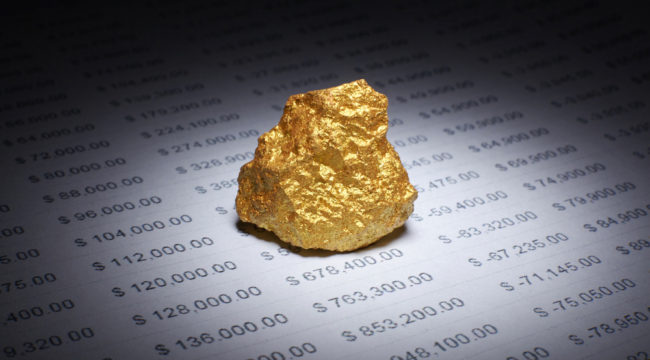Deflation and Gold: A Contrarian View