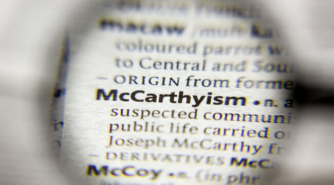 21st-Century McCarthyism