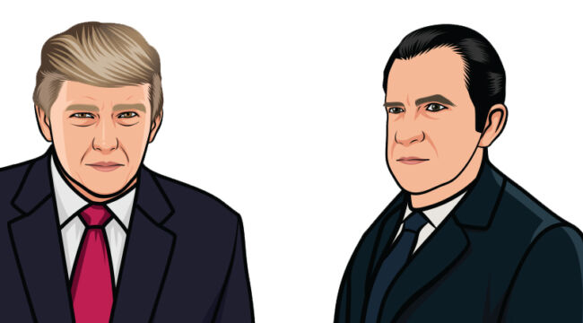 Trump and Nixon