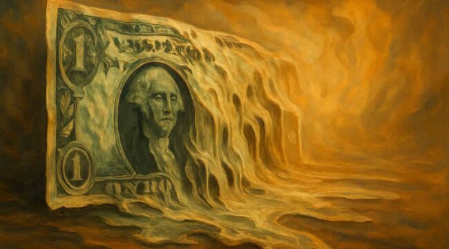 The First Crypto Currency: The Dollar