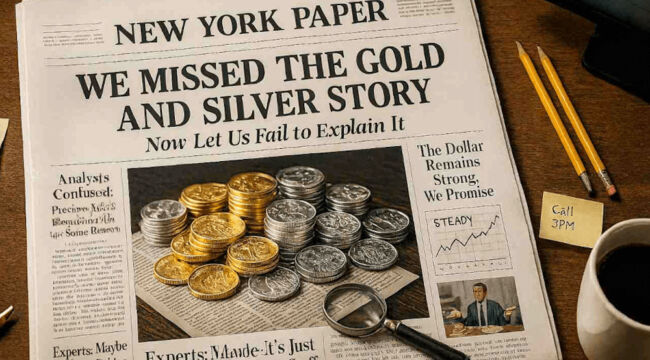 The New York Times Has Missed the Silver-Gold Story