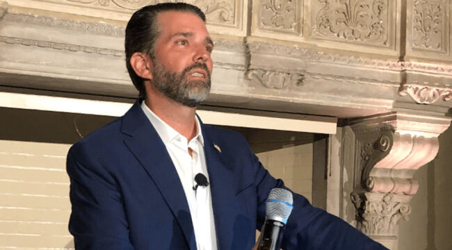 My Dinner with Don Jr.