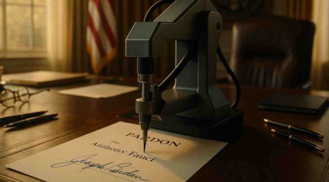 Biden’s Autopen Pardon Scandal