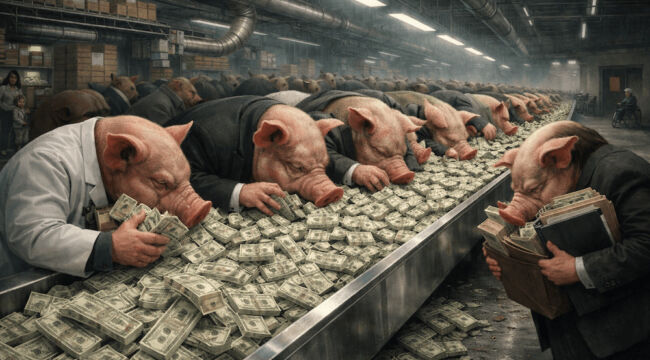 Snouts at the Trough