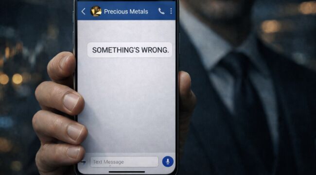 Gold and Silver: "Something's Wrong"