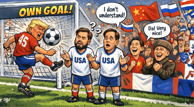 The Donald Scores!! ...Wrong Net