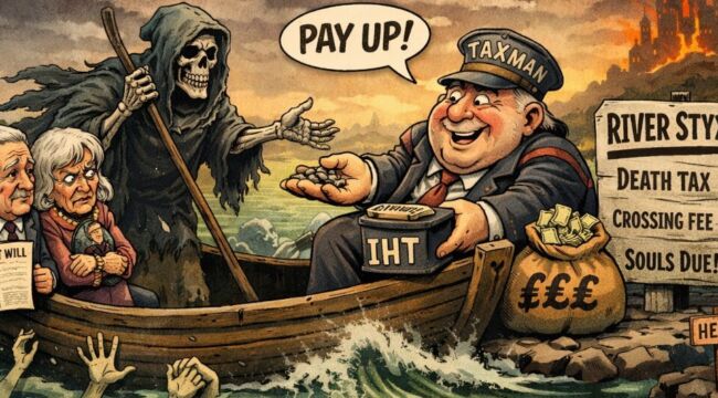 Sorry for Your Loss. Please Remit Payment.