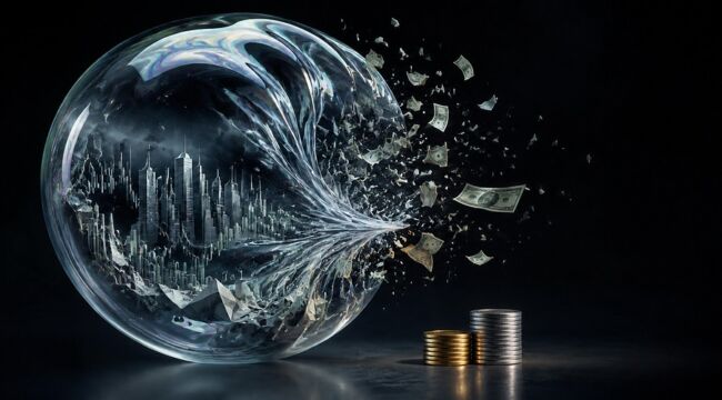 All Bubbles End in Deflation